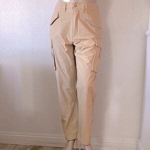LCKR REGULAR FIT MEN’S CARGO PANTS SIZE-XL COLOR BEIGE NWT